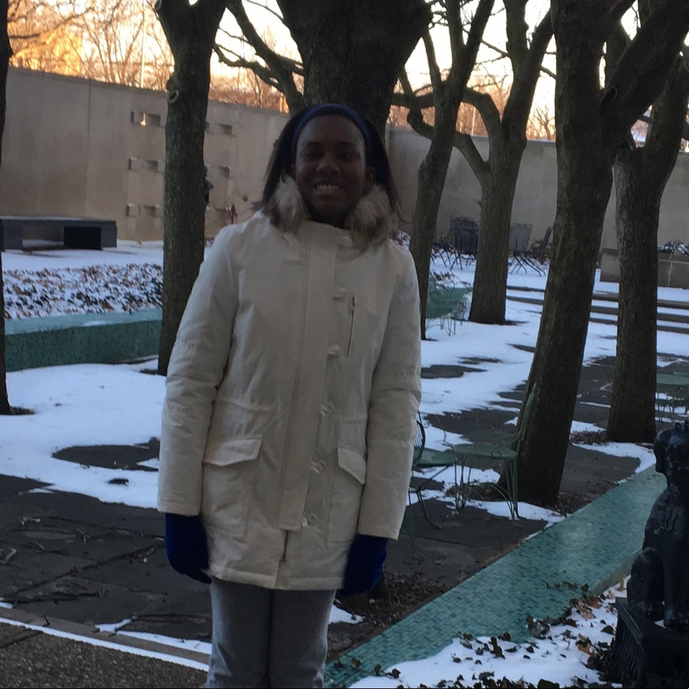 Winter White Coat